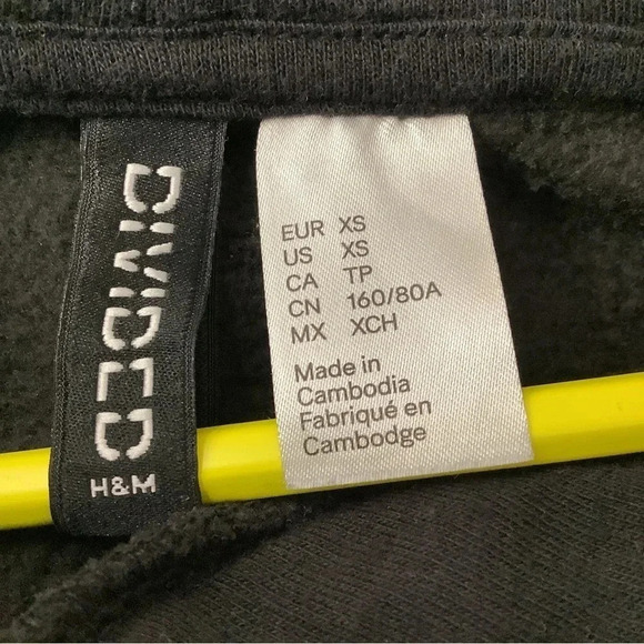 Divided San Francisco Crop Hooded Sweatshirt (Preowned) - Picture 4 of 5